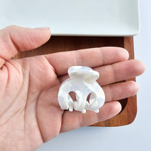 Load image into Gallery viewer, Claire Hair Claw Trio - Turquoise, Breezy White, and Ocean Waves