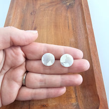 Load image into Gallery viewer, Sophie Studs - Breezy White