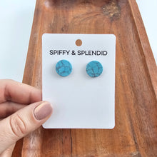 Load image into Gallery viewer, Sophie Studs - Turquoise