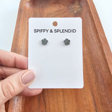 Load image into Gallery viewer, Luxe Flower Studs - Silver