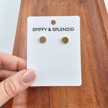 Load image into Gallery viewer, Luxe Circle Studs - Gold