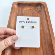 Load image into Gallery viewer, Luxe Star Studs - Gold