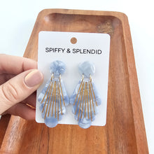 Load image into Gallery viewer, Florence Earrings - Glacier Blue