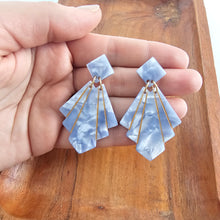 Load image into Gallery viewer, Estelle Earrings - Glacier Blue