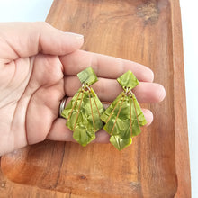 Load image into Gallery viewer, Estelle Earrings - Olive