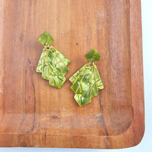 Load image into Gallery viewer, Estelle Earrings - Olive