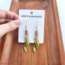 Load image into Gallery viewer, Ivy Earrings - Fern Green