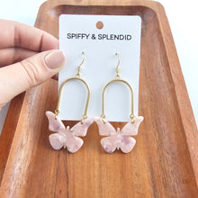 Load image into Gallery viewer, Bindi Butterfly Earrings - Ballet Slipper