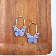Load image into Gallery viewer, Bindi Butterfly Earrings - Lavender Haze