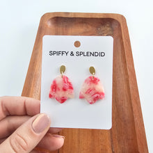 Load image into Gallery viewer, Lotus Earrings - Rosey
