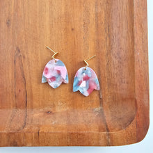Load image into Gallery viewer, Lotus Earrings - Secret Garden