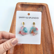 Load image into Gallery viewer, Lotus Earrings - Secret Garden
