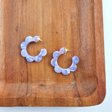 Load image into Gallery viewer, Flora Hoops - Lavender Haze