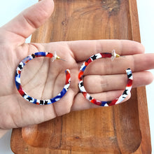 Load image into Gallery viewer, Cameron Hoops - Americana