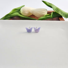 Load image into Gallery viewer, Butterfly Studs - Lavender Haze