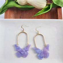 Load image into Gallery viewer, Bindi Butterfly Earrings - Lavender Haze