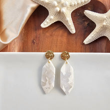 Load image into Gallery viewer, Gemma Earrings - Breezy White