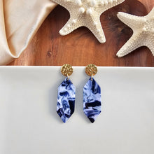 Load image into Gallery viewer, Gemma Earrings - Ocean Waves