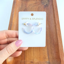 Load image into Gallery viewer, Cam Mini Hoops - Pastel Prism