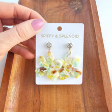 Load image into Gallery viewer, Petunia Earrings - Citron Zest