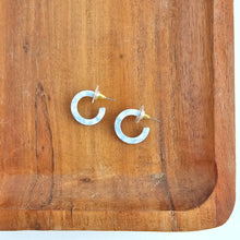 Load image into Gallery viewer, Micro Cam Mini Hoops - Saltwater Blue