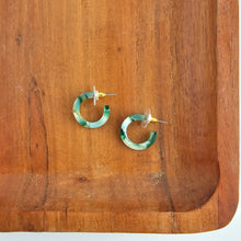 Load image into Gallery viewer, Micro Cam Mini Hoops - Palm Lustre