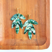 Load image into Gallery viewer, Kailani Earrings - Palm Lustre