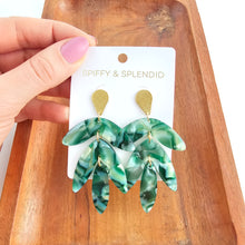 Load image into Gallery viewer, Kailani Earrings - Palm Lustre