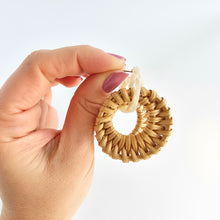Load image into Gallery viewer, Calypso Earrings - Dark Rattan