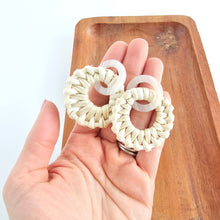 Load image into Gallery viewer, Calypso Earrings - Light Rattan