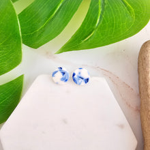 Load image into Gallery viewer, Sophie Studs - Greek Goddess Blue