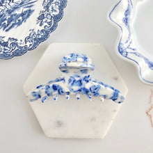 Load image into Gallery viewer, Callie Hair Claw - Greek Goddess Blue