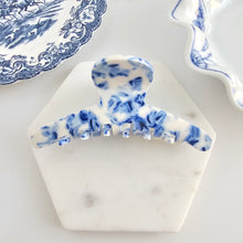 Load image into Gallery viewer, Callie Hair Claw - Greek Goddess Blue