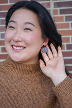 Load image into Gallery viewer, Bow Basketball Earrings