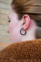 Load image into Gallery viewer, Cam Mini Hoops - Black