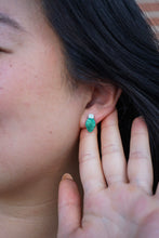 Load image into Gallery viewer, Christmas Light Studs - Green Shimmer