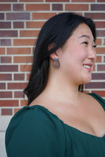 Load image into Gallery viewer, Bow Basketball Earrings