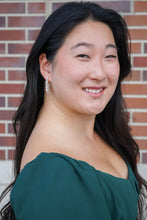 Load image into Gallery viewer, Snowflake Hoops - Cream