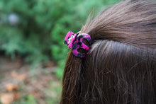 Load image into Gallery viewer, Claire Hair Claw Trio - Blue Tortoise, Snow Tortoise, and Fuchsia Tortoise