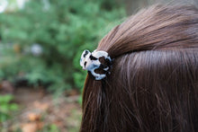Load image into Gallery viewer, Claire Hair Claw Trio - Blue Tortoise, Snow Tortoise, and Fuchsia Tortoise
