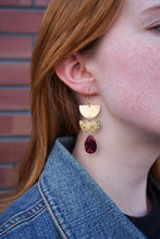 Load image into Gallery viewer, Aria Earrings - Maroon
