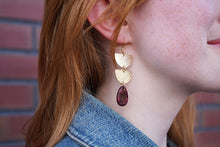 Load image into Gallery viewer, Aria Earrings - Maroon