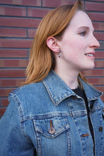 Load image into Gallery viewer, Cam Mini Hoops - Snow Tortoise