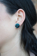 Load image into Gallery viewer, Sophie Studs - Blue Tortoise