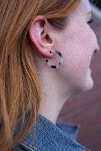 Load image into Gallery viewer, Cam Mini Hoops - Snow Tortoise