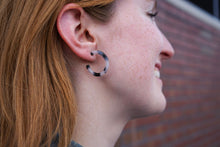 Load image into Gallery viewer, Cam Mini Hoops - Snow Tortoise