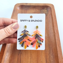 Load image into Gallery viewer, Petite Palm Earrings - Bird of Paradise