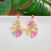 Load image into Gallery viewer, Petite Palm Earrings - Tropical Delight