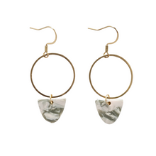 Load image into Gallery viewer, Iris Earrings - Sage