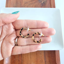 Load image into Gallery viewer, Micro Cam Mini Hoops - Cheetah